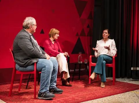 C. Leijenhorst, M. Slob en M. Verhagen bij De filosofie van eenzaamheid 
