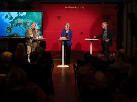 T. Manders, A. van der Vleuten and M. Becker at Being a Citizen of Europe, What Does That Mean? 