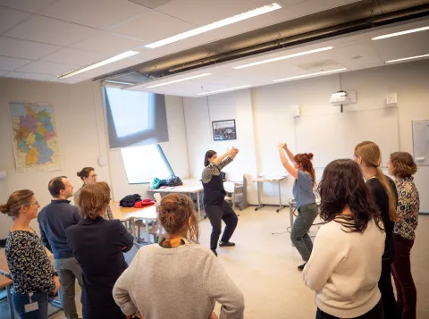 Improvisatietheater in onderwijs