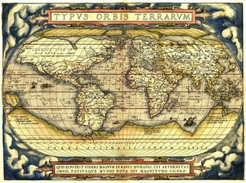 Oude atlas