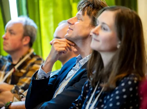 Universitair docent Bernard van Gastel en projectleider van het PEP-team Joep Bos-Coenraad