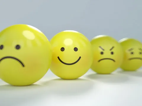 Balletjes met smileys
