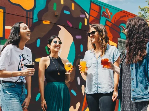 Social posts with alcohol should include a warning