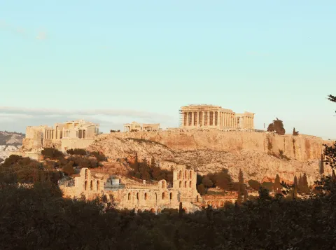 Atheense Akropolis is geen symbool van de democratie