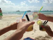 The problem with swimming in Bacardi Lemon