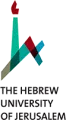 Logo Hebrew university of Jerusalem