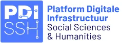 Logo Platform Digitale Infrastructuur Social Science and Humanities