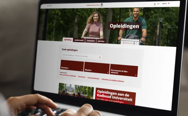 Nieuwe website