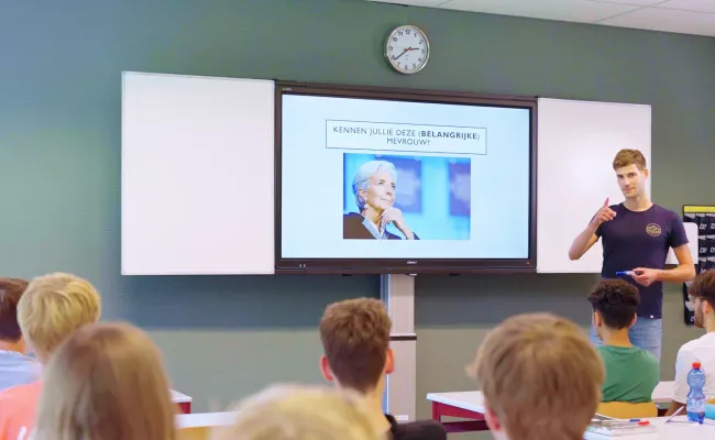 Zij-instromer voor de klas