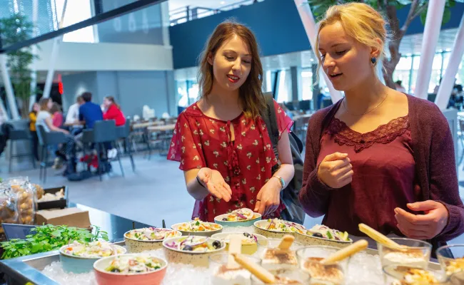 Catering op de Radboud Universiteit