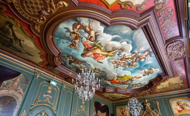 Plafond in Huize Heyendael