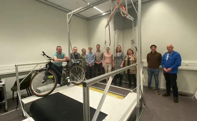 Bike lab of Eric Maris
