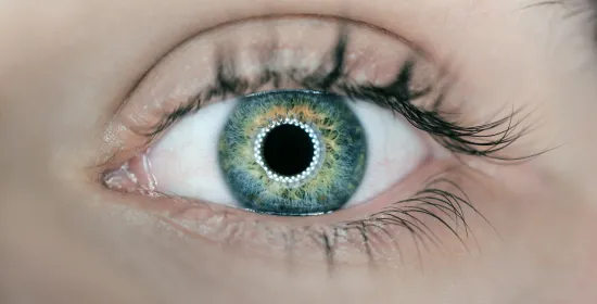 Close up of an eye