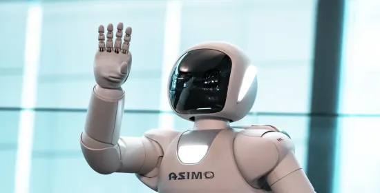 Waving robot