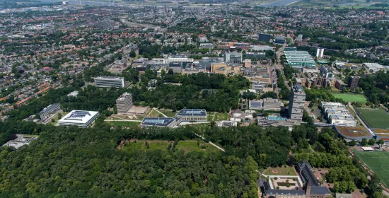 Luchtfoto campus