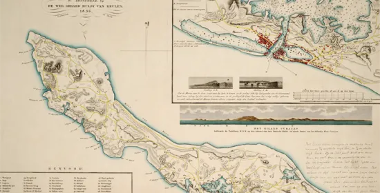 Map of Curacao (1836)