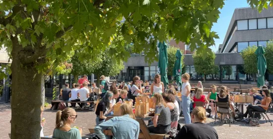 Lunch tijdens start je studie met skills
