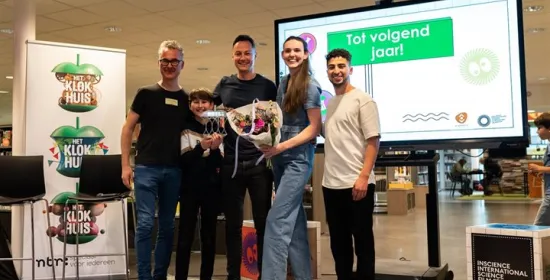 Winners of the Klokhuis science award 2023