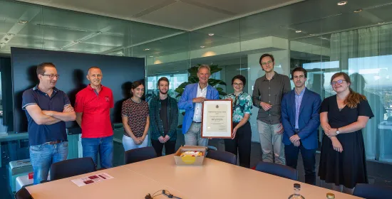 PASSIM Team holds Radboud Team Science Award