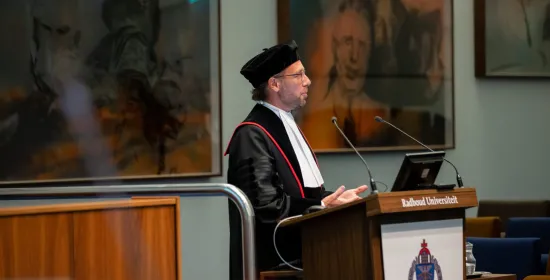 Oratie in de Aula van de Radboud Universiteit