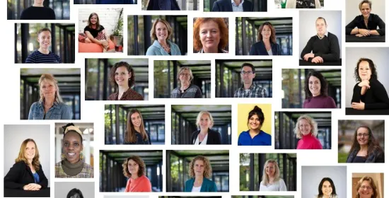 Kleine foto's van In'to medewerkers