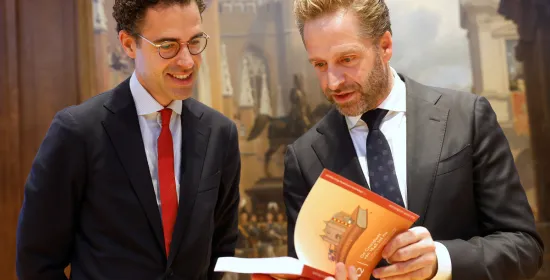 Ronald Kroeze en Hugo de Jonge