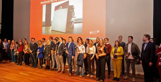 diploma-uitreiking eenjarige educatieve master docentenacademie