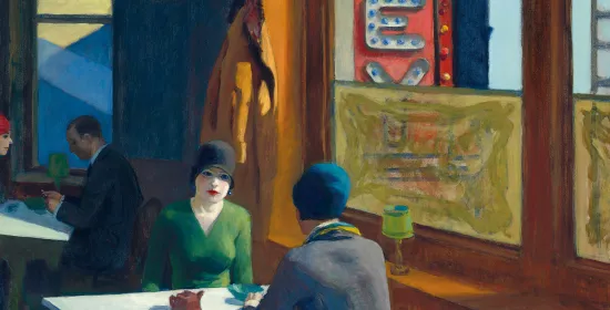 Edward Hopper, Chop Suey (1929)