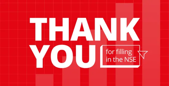 Graphic NSE thank you
