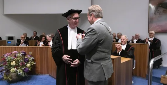 Eric Moormann receives royal honours