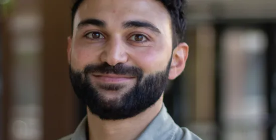 Portrait of PhD candidate Sümer Şen 