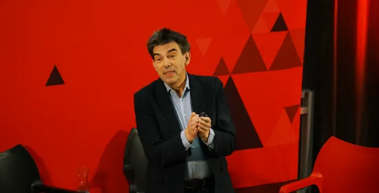 Jan Bransen geeft een lezing