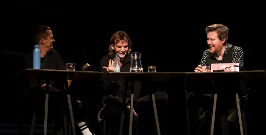 Nort Vlemmix in gesprek met Jan Modaal en Anco Peeters