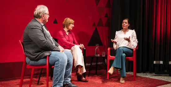 C. Leijenhorst, M. Slob en M. Verhagen bij De filosofie van eenzaamheid 
