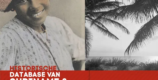Logo en familiefoto, Historische Database Suriname & de Cariben