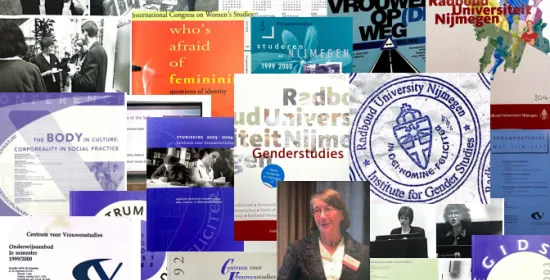 Collage van afbeeldingen Radboud Gender & Diversity Studies