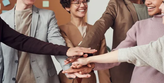 Foto van diversiteit op werk