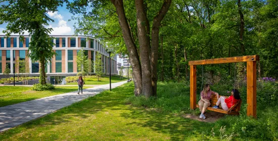 Zomer op de campus