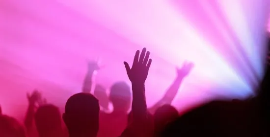 Hands in the air for a higher tone