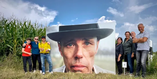 Kunst in de natuur stelt klimaatverandering aan de kaak
