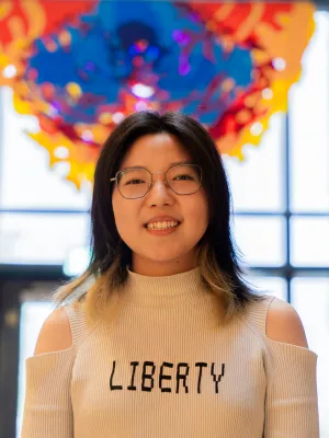 Een portretfoto van Yuxuan Dai