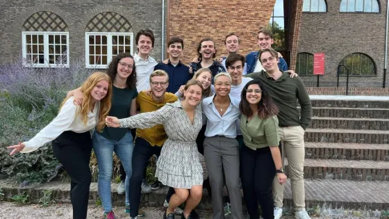 Groepsfoto van de USR 2022-2023