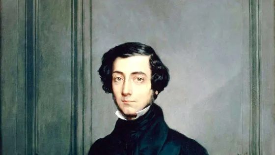 Schilderij van Alexis de Tocqueville
