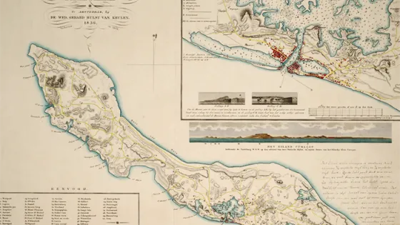Map of Curacao (1836)