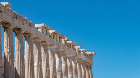 Roman pillars