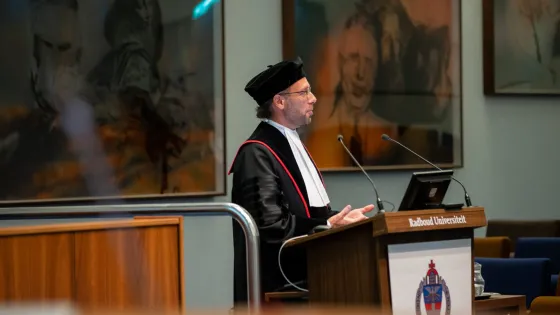 Oratie in de Aula van de Radboud Universiteit