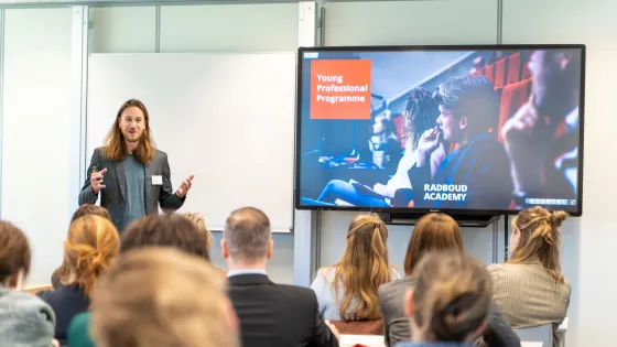 Teacher during Young Potential Programme