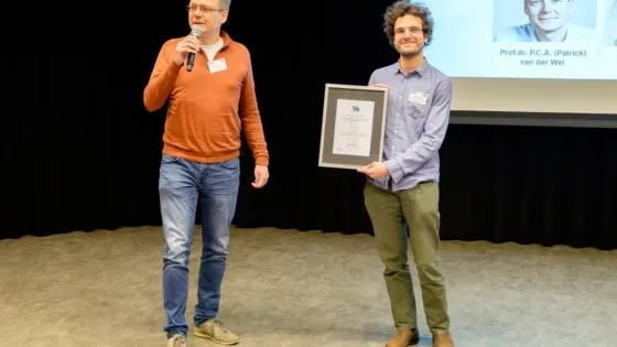 Jop Wolffs receives Van Deemter Prize 