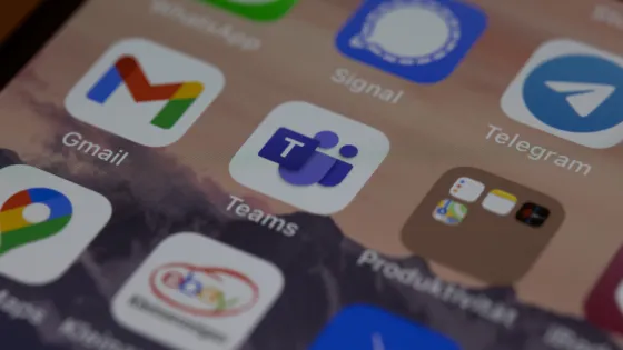 Microsoft Teams smartphone
