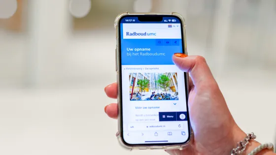 mobiele patiënteninformatie (radboudumc)